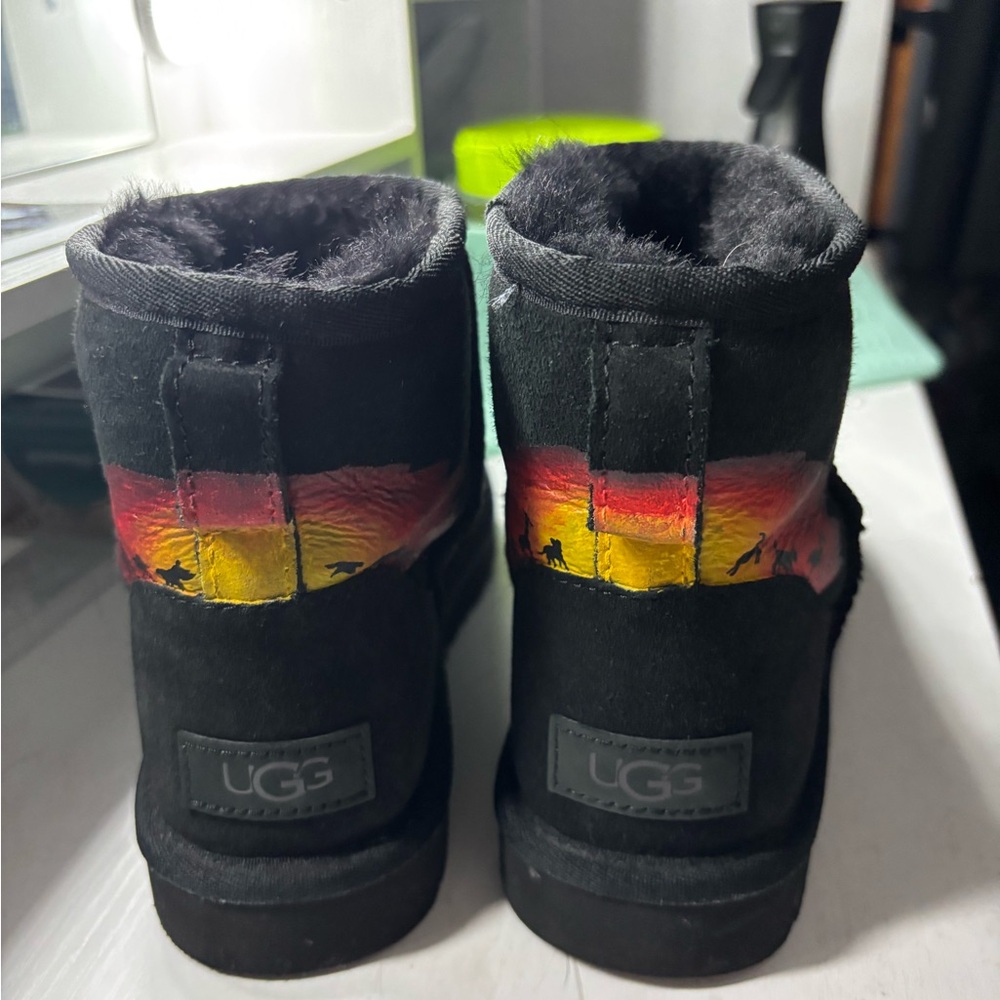 Custom made lion king Uggs right from the Ugg store in Disney springs!